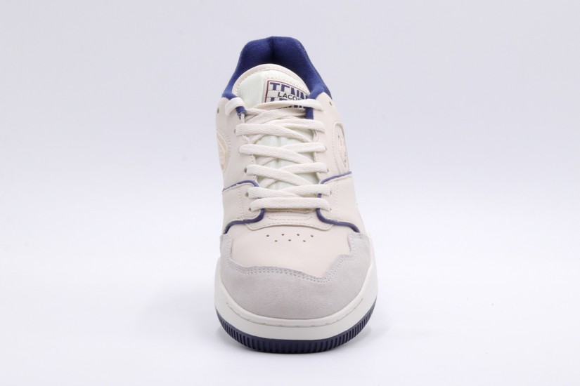 Lacoste Lineshot Ανδρικά Sneakers Εκρού, Μπλε Σκούρο, Μπορντό