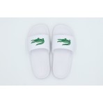 Lacoste Serve Slides 1.0 Γυναικείες Παντόφλες Λευκές, Πράσινες