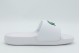 Lacoste Serve Slides 1.0 Γυναικείες Παντόφλες Λευκές, Πράσινες