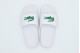 Lacoste Serve Slides 1.0 Γυναικείες Παντόφλες Λευκές, Πράσινες