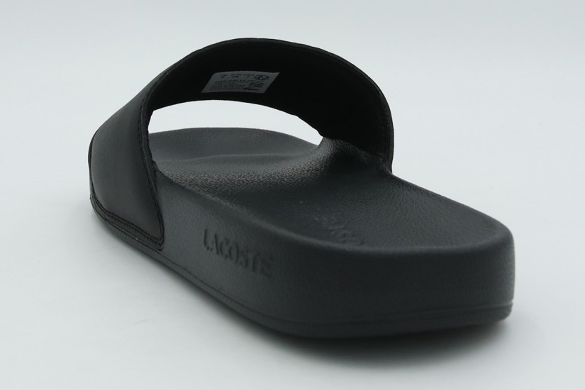 Lacoste Serve Slides 1.0 Γυναικείες Παντόφλες Μαύρες