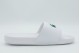 Lacoste Serve Slides Ανδρικές Παντόφλες Λευκές, Πράσινες