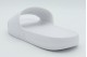 Lacoste Serve Slides Γυναικείες Παντόφλες Λευκές, Μπρονζέ