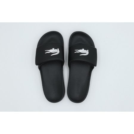 Lacoste Serve Slide 0 S Ανδρικές Παντόφλες Μαύρες