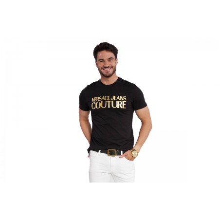Versace S Logo Thick Foil T-Shirt Ανδρικό 