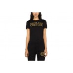 Versace R Logo Thick Foil T-Shirt Γυναικείο (75HAHT01 CJ00T G89)