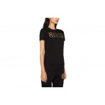 Versace R Logo Thick Foil T-Shirt Γυναικείο (75HAHT01 CJ00T G89)