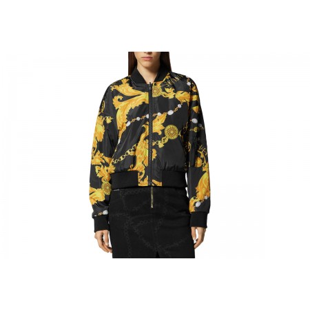 Versace Print Chain Couture Μπουφάν Bomber Γυναικείο 