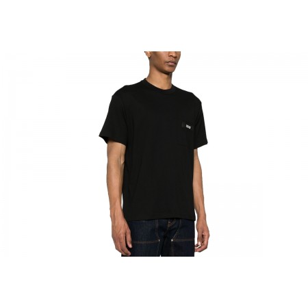 Versace R Patch Logo T-Shirt Ανδρικό 