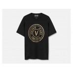 Versace R Vembl T Foil Big T-Shirt Ανδρικό (76GAHT04 CJ00T G89)