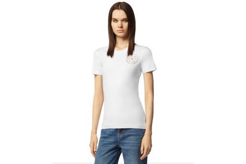 Versace S S Vembl S Thick Fo T-Shirt Γυναικείο (76HAHT02 CJ03T G03)