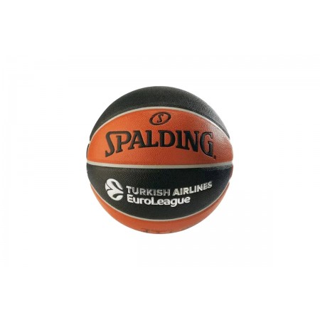 Spalding Euroleague Μπάλα Μπάσκετ Κεραμιδί, Μαύρη