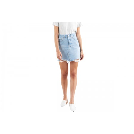 Levi's 501 High-Rise Deconstructed Skirt Φούστα 