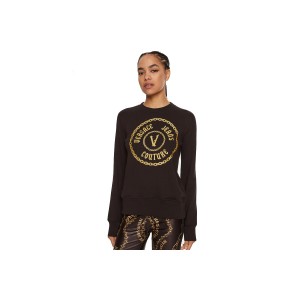 Versace Chain Vembl Gl Μπλούζα Με Λαιμόκοψη Γυναικεία (77HAIT02 CF01T G89)
