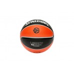 Spalding Euroleague Tf-1000 Legacy Μπάλα Μπάσκετ Πορτοκαλί, Μαύρη