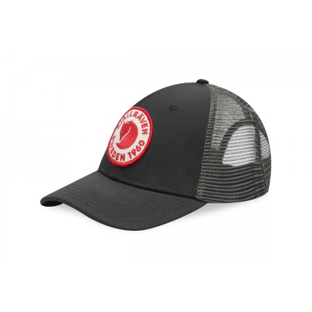 Fjallraven 1960 Logo Langtradarkeps Καπέλο Snapback Μαύρο