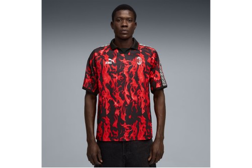 Puma Ac Milan King Retro Soccer Jersey T-Shirt Ανδρικό (784731 01)
