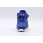 Fila Willington V Βρεφικά Sneakers Μπλε, Γκρι, Πορτοκαλί, Λευκά