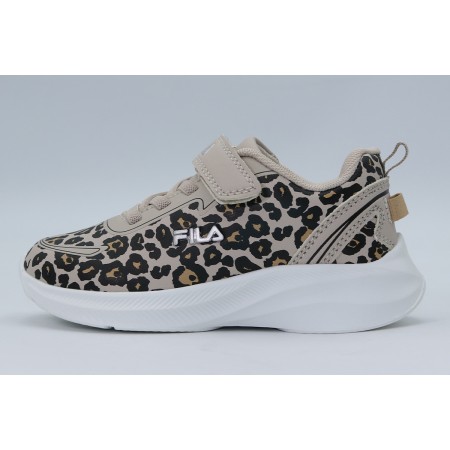 Fila Sugarbush 5 V Βρεφικά Sneakers Μπεζ, Μαύρα, Λευκά