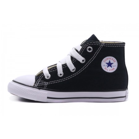 Converse All-Star Hi Βρεφικά Παπούτσια Μαύρα, Λευκά (7J231C)