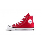 Converse Chuck Taylor All Star Βρεφικά Sneakers Κόκκινα, Λευκά
