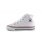 Converse Chuck Taylor All Star Βρεφικά Sneakers Κόκκινα, Λευκά