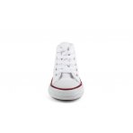 Converse Chuck Taylor All Star Βρεφικά Sneakers Κόκκινα, Λευκά