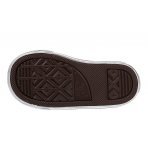 Converse Chuck Taylor All Star Βρεφικά Sneakers Κόκκινα, Λευκά