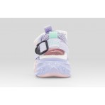 Fila Wave Memory Velcro Βρεφικά Sneakers Ροζ, Μωβ, Λευκά, Πράσινα