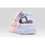 Fila Wave Memory Velcro Βρεφικά Sneakers Ροζ, Μωβ, Λευκά, Πράσινα