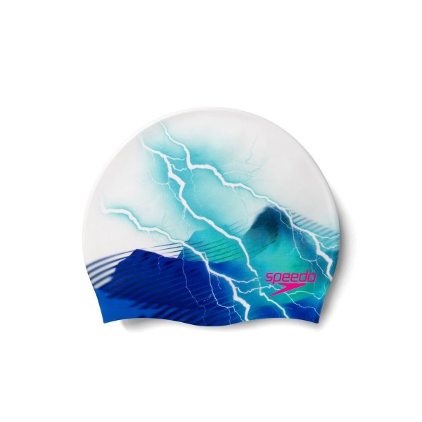 Speedo Digital Printed Cap Σκουφάκι Κολύμβησης (8-1352414648)
