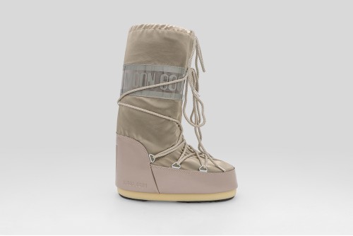 Moon Boot Icon Glance Platinum Satin Μπότες Χιονιού (80D1401680 B003)