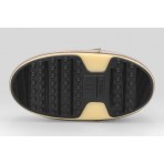 Moon Boot Icon Low Glance Platinum Satin Γυναικείες Μπότες Χιονιού