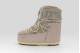 Moon Boot Icon Low Glance Platinum Satin Γυναικείες Μπότες Χιονιού