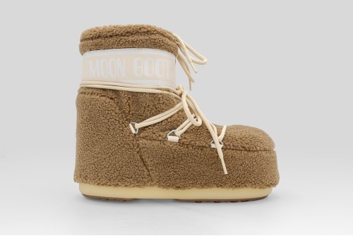 Moon Boot Icon Low Camel Fleece Μπότες Χιονιού (80D1409700 M047)