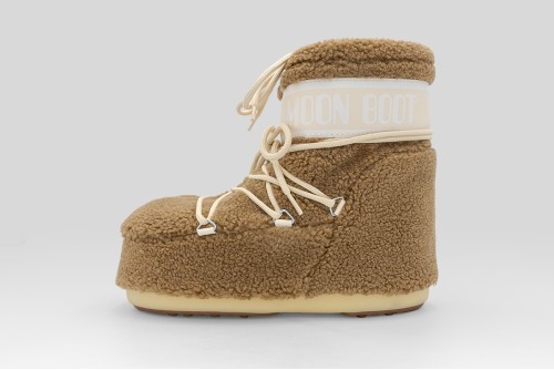 Moon Boot Icon Low Camel Fleece Μπότες Χιονιού (80D1409700 M047)