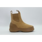 Moon Boot Luna Chelsea Suede Γυναικεία Μποτάκια Κάμελ
