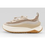 Moon Boot Moon247 Xlace Off White And Taupe Γυναικεία Sneakers