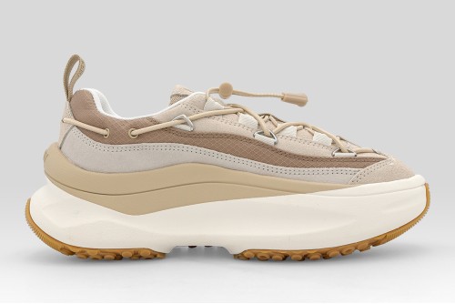 Moon Boot Moon247 Xlace Off White And Taupe Sneakers (80D2490090 AH05)