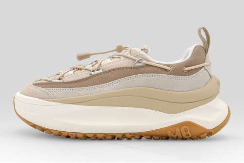Moon Boot Moon247 Xlace Off White And Taupe Sneakers (80D2490090 AH05)