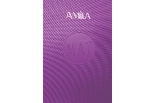 Amila Στρώμα Γυμναστικής Eva 15Mm 140X60Cm Μωβ (81744)