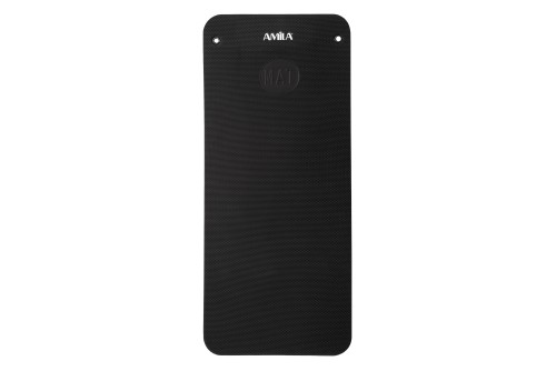 Amila Στρώμα Γυμναστικής Eva 15Mm 140X60Cm Μαύρο (81745)