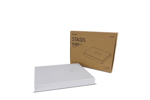 Amila Μαξιλάρι Ισορροπίας Stasis Hard Γκρι Ανοιχτό (81767)