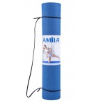 Amila Στρώμα Yoga 6Mm Tpe Μπλεγαλάζιο (81778)