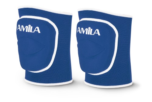 Amila Επιγονατίδα Volley Με Foam Amila Μπλε Large (83003)
