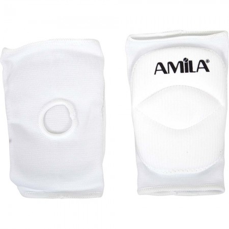 Amila Επιγονατίδα Volley Με Foam Amila Λευκή Large 