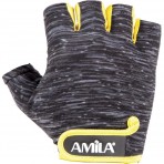 Amila Γάντια ’Ρσης Βαρών Pe Lycra Κίτρινο S (8330801)