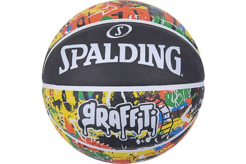 Spalding Rainbow Graffiti Outdoor Size 7 Μπάλα Μπάσκετ (84-372Z1)