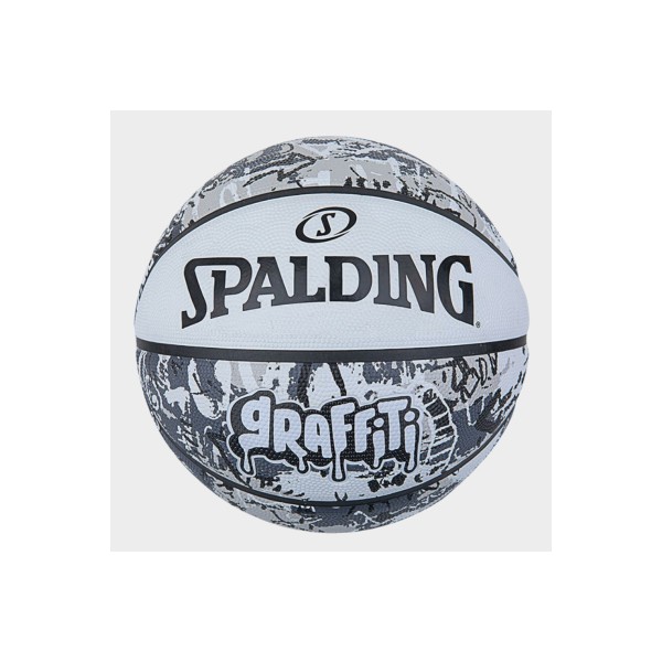 Spalding White Graffiti Size 7 Μπάλα Μπάσκετ (84-375Z1)
