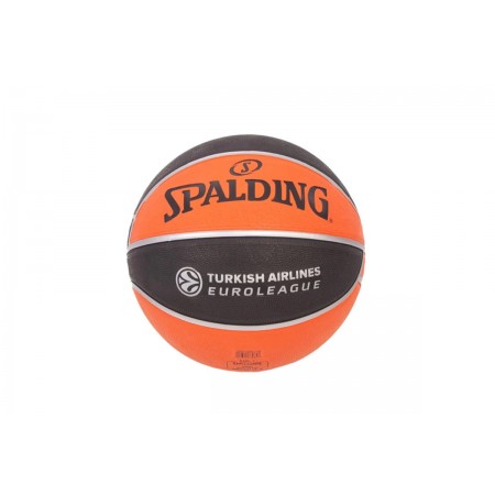 Spalding Euroleague Tf-150 Μπάλα Μπάσκετ Πορτοκαλί, Μαύρη
